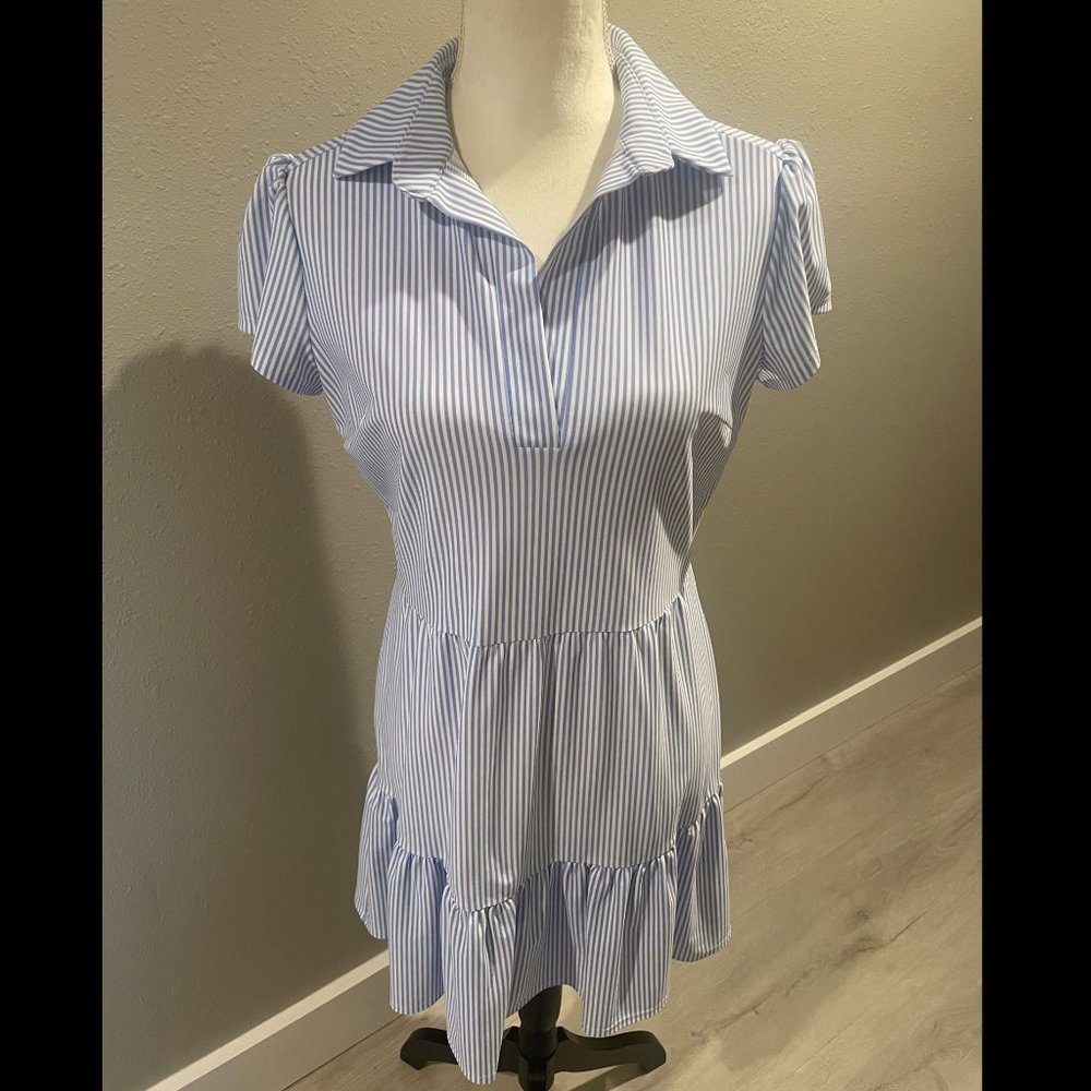Jude Conally Giselle Pinstripe Chambray